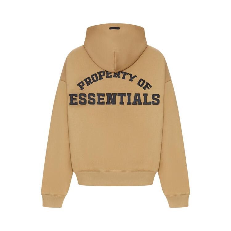 Fear of God Essentials Property Lounge Half Zip Hoodie 'Dune'