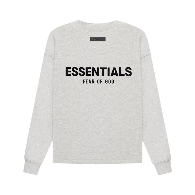 Fear of God Essentials Relaxed Crewneck 'Light Oatmeal'