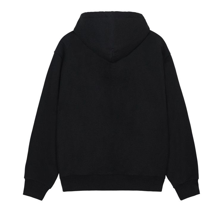Stussy Stock Zip Hoodie 'Black'