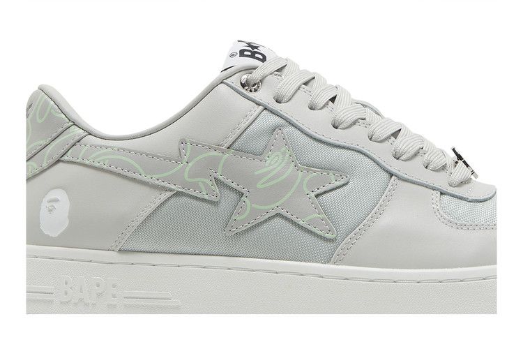 Bapesta 'Text Code Camo - Grey'