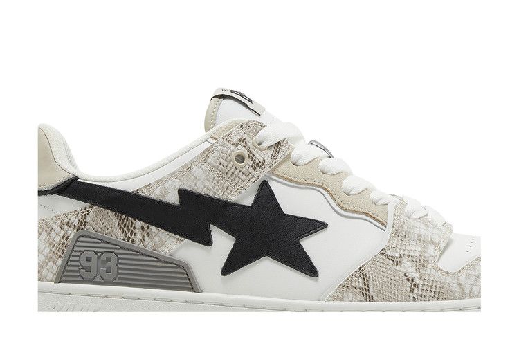 BAPE Sk8 Sta #1 'Beige Snakeskin'