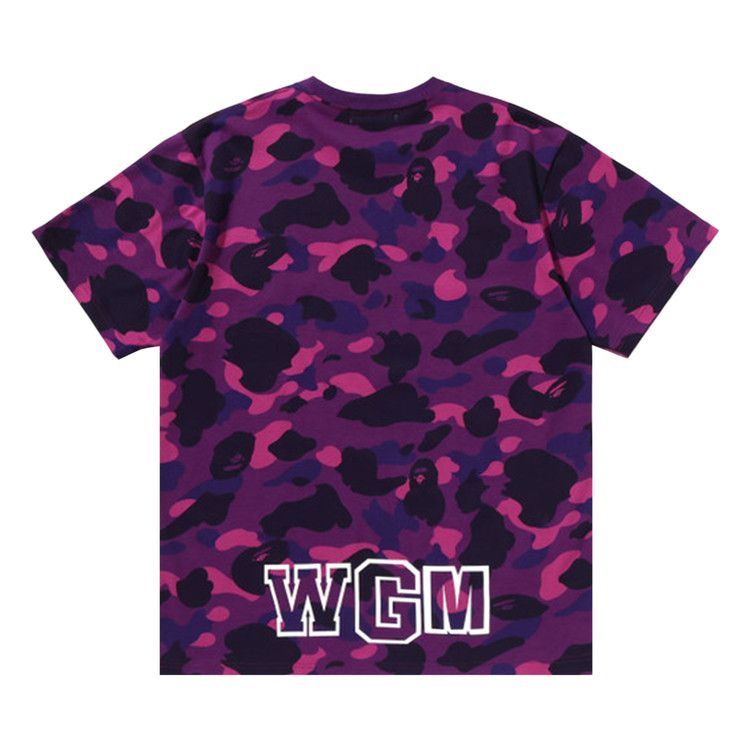 BAPE Color Camo Shark Tee 'Purple'