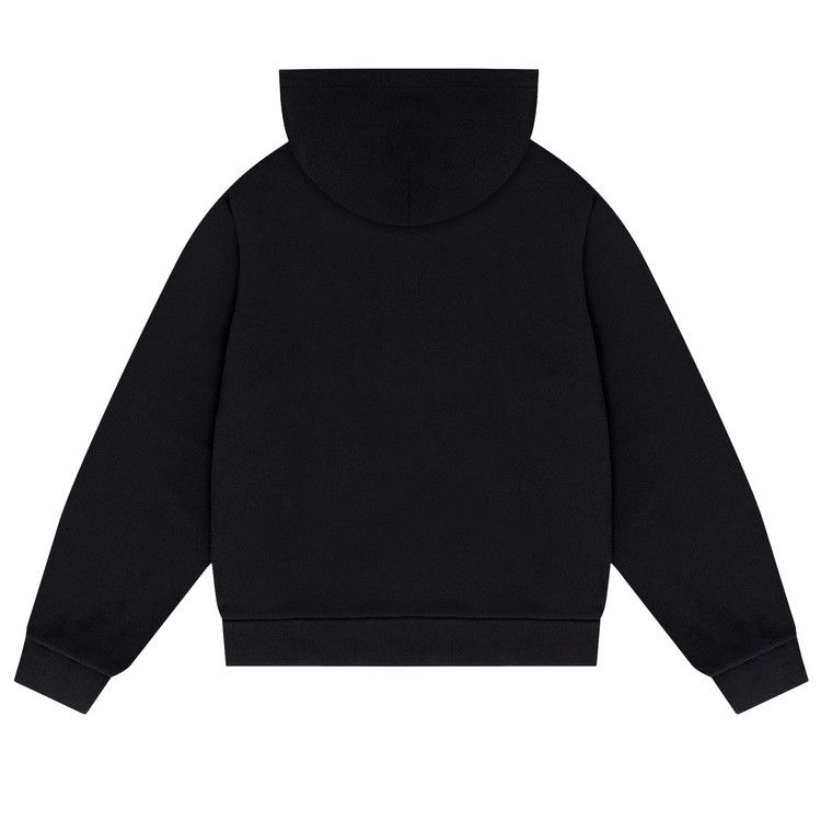 Denim Tears Metallic Gold Script Hoodie 'Black'