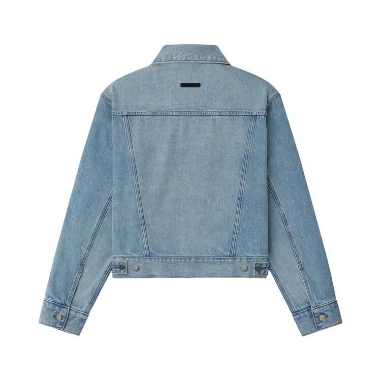 Fear of God Essentials Classic Denim Jacket 'Classic Blue'