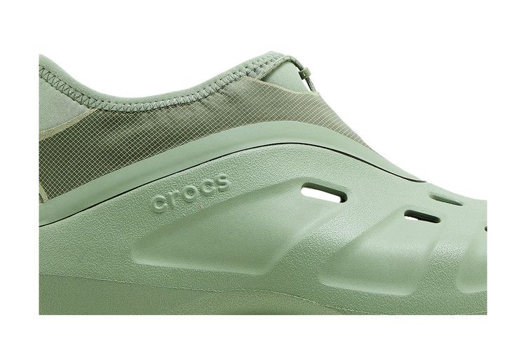 Satisfy x Crocs Quick Trail Low 'Moss'