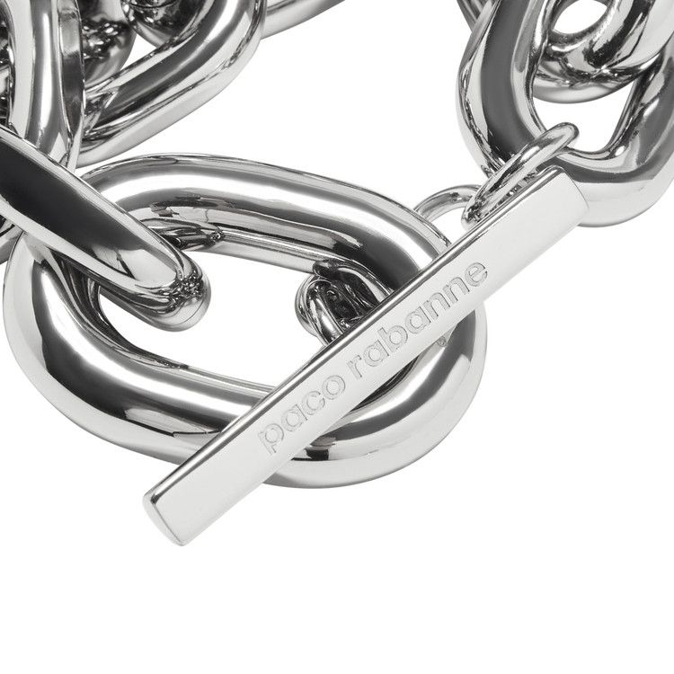 Rabanne XL Link Bracelet 'Silver'