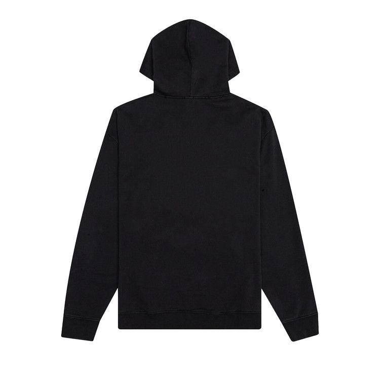 Raf Simons Destroy Washed Print Regular Fit Hoodie 'Black'