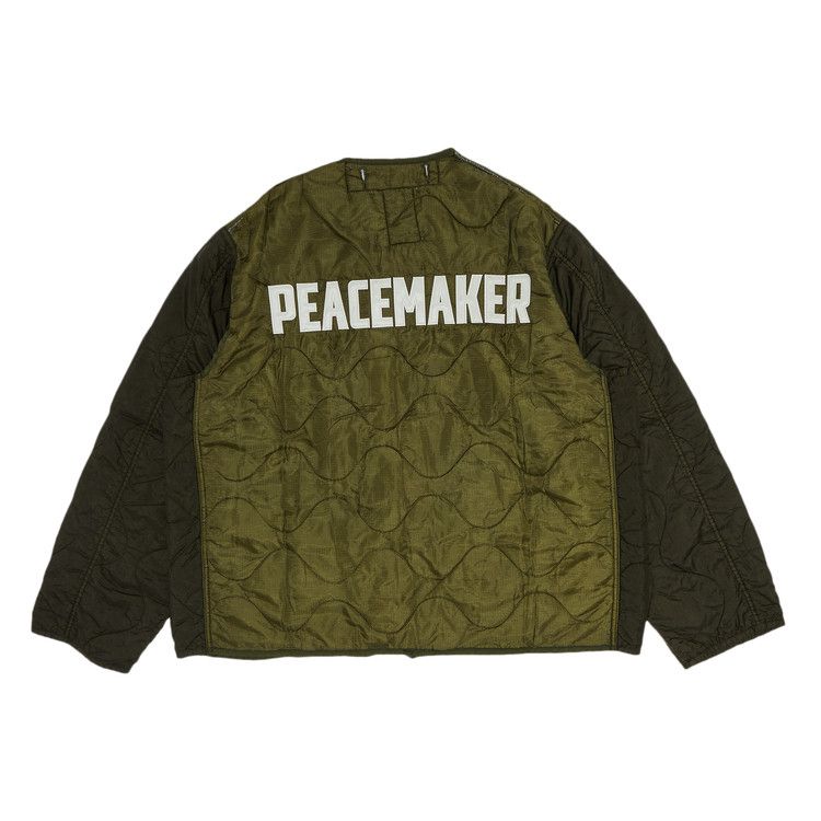 OAMC Woven Re Work Zipped Liner 'Sea Green'