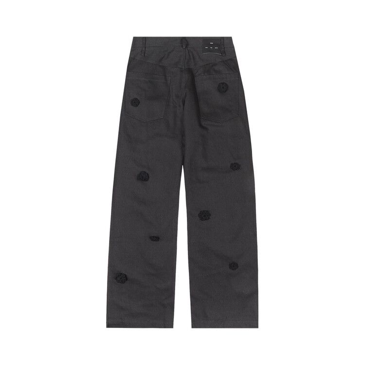 Song for the Mute Daisy Long Work Pants 'Black'
