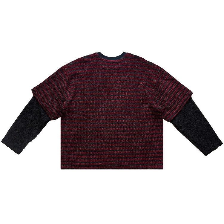 Song for the Mute Double Layered Sleeves Pullover 'Red'