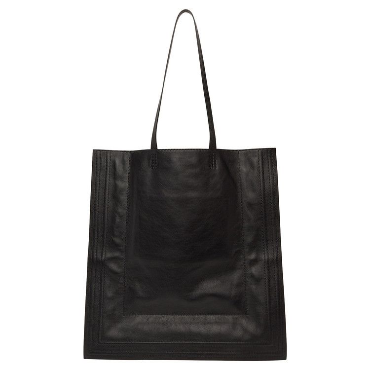 Y/Project Leather Wire Tote 'Black'