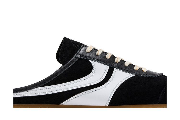Dries Van Noten Leather Mule 'Black White'