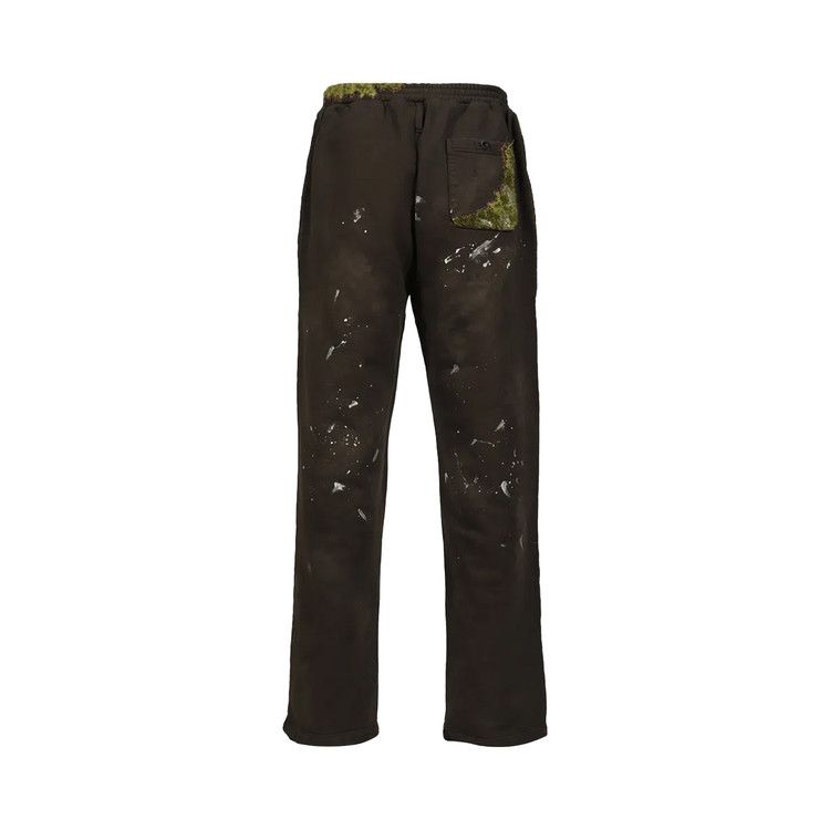 Doublet Moss Grown Embroidery Sweat Pants 'Brown'