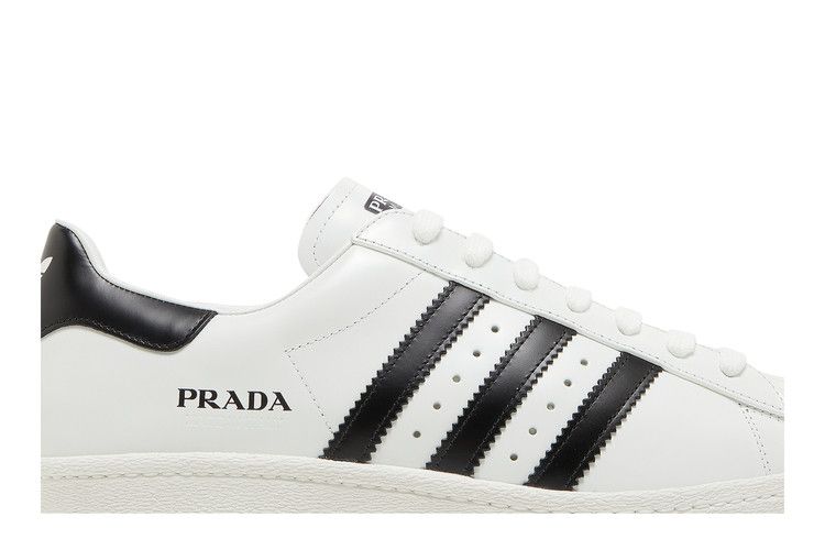 Prada x adidas Superstar 'White Black'