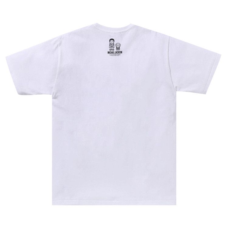 BAPE x Michael Jackson Baby Milo Tee 'White'