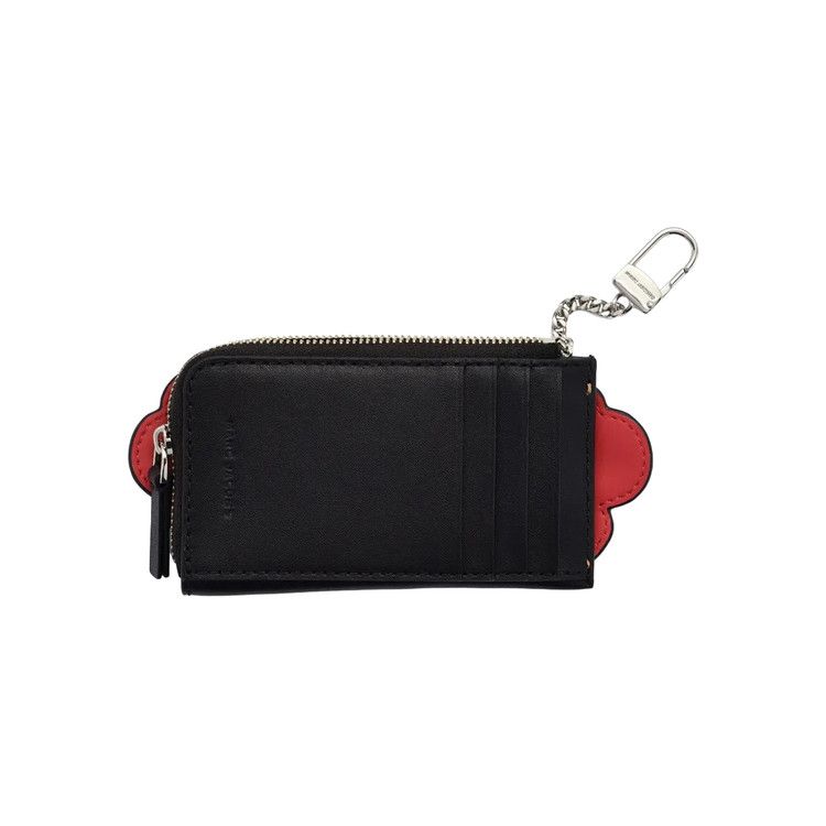Marc Jacobs The Pop Americana Hotdog Top Zip Wallet 'Black/Multicolor'