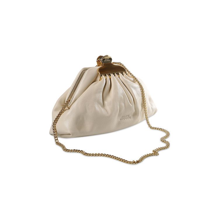 Marc Jacobs The Small Claw Clip Clutch Bag 'Ivory'