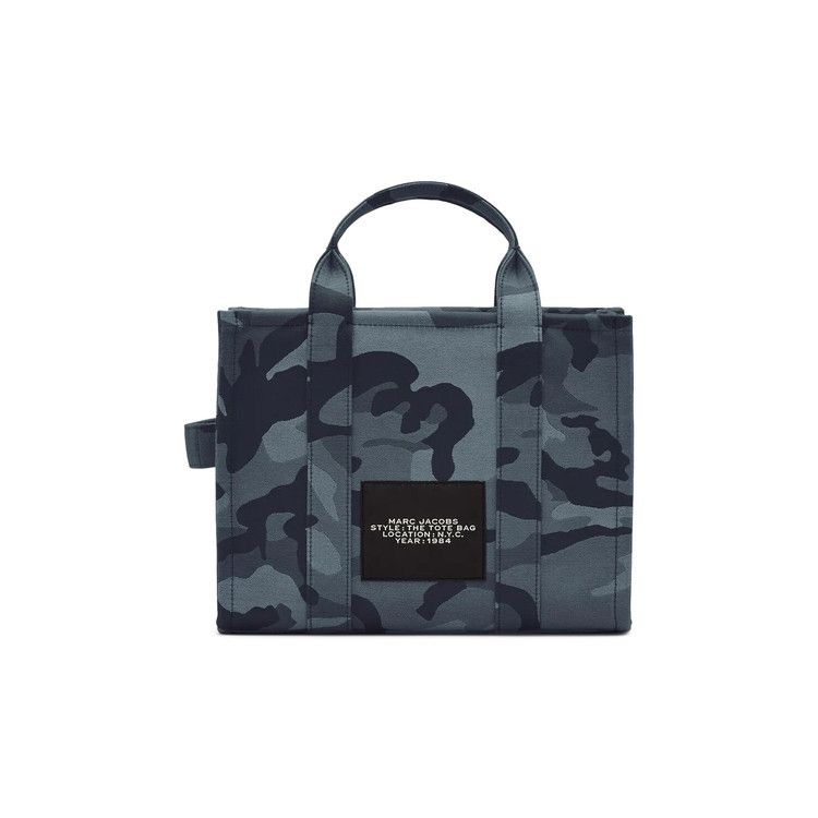 Marc Jacobs Medium Camo Jacquard Tote Bag 'Blue/Multicolor'