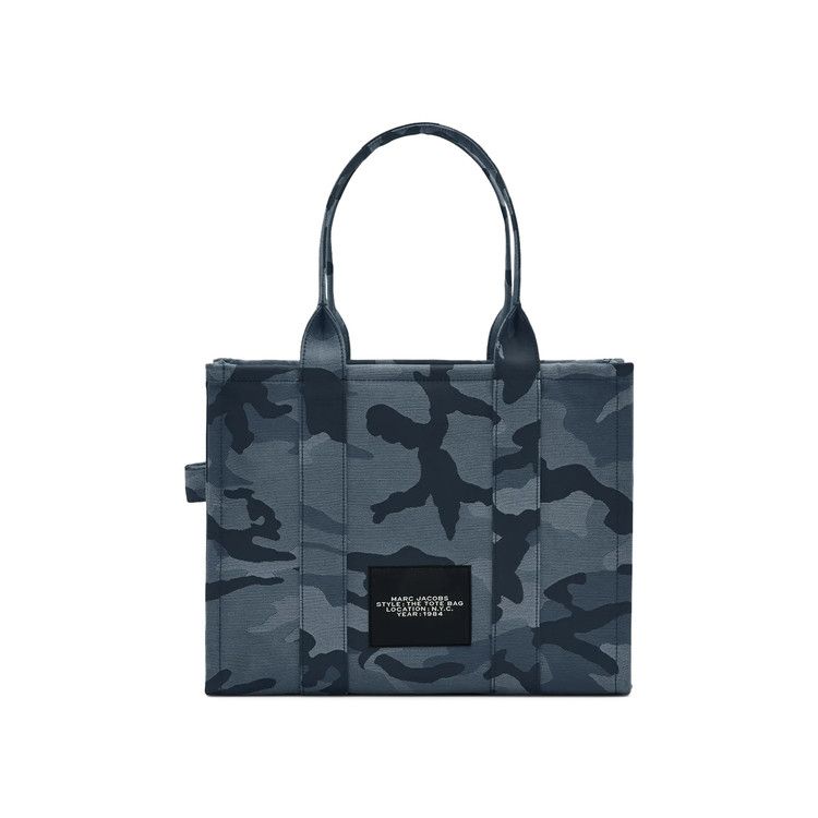 Marc Jacobs Large Camo Jacquard Tote Bag 'Blue/Multicolor'