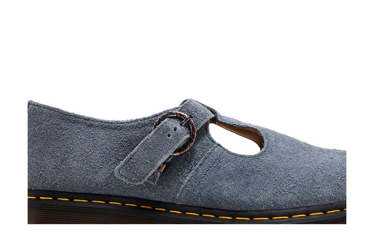 Dr. Martens T-Bar Suede Mary Jane 'Washed Denim'