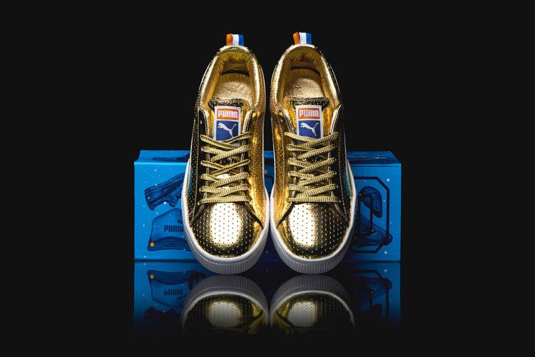 Puma Clyde 'All Gold'