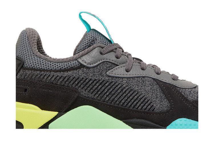 Puma RS-X Highlighter Jr 'Castlerock Fluorescent Yellow'