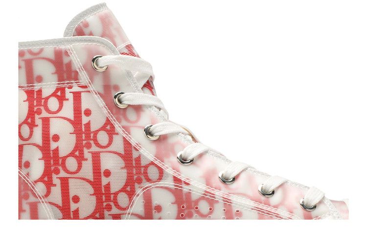 Dior B23 High 'Dior Oblique - White Red'