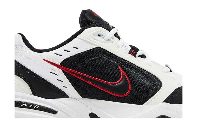Nike Air Monarch IV 'White Black Red'