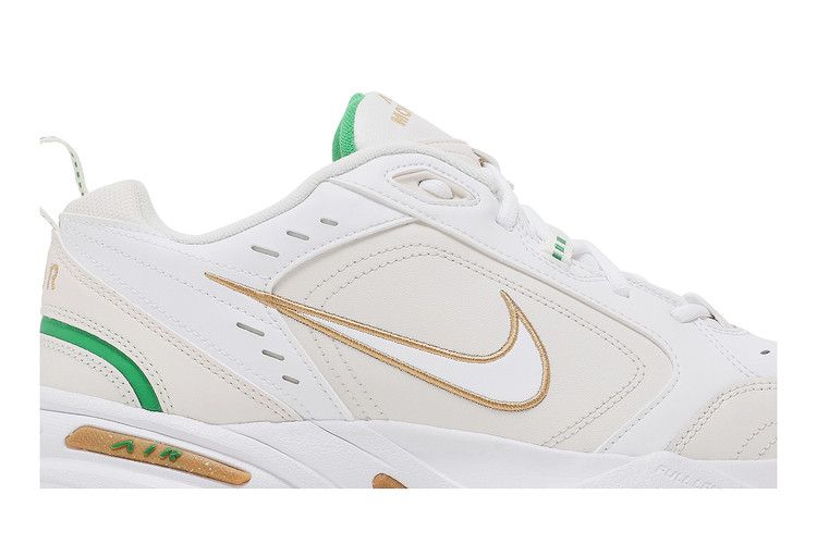 Nike Air Monarch IV 'White Lucky Green Gold'