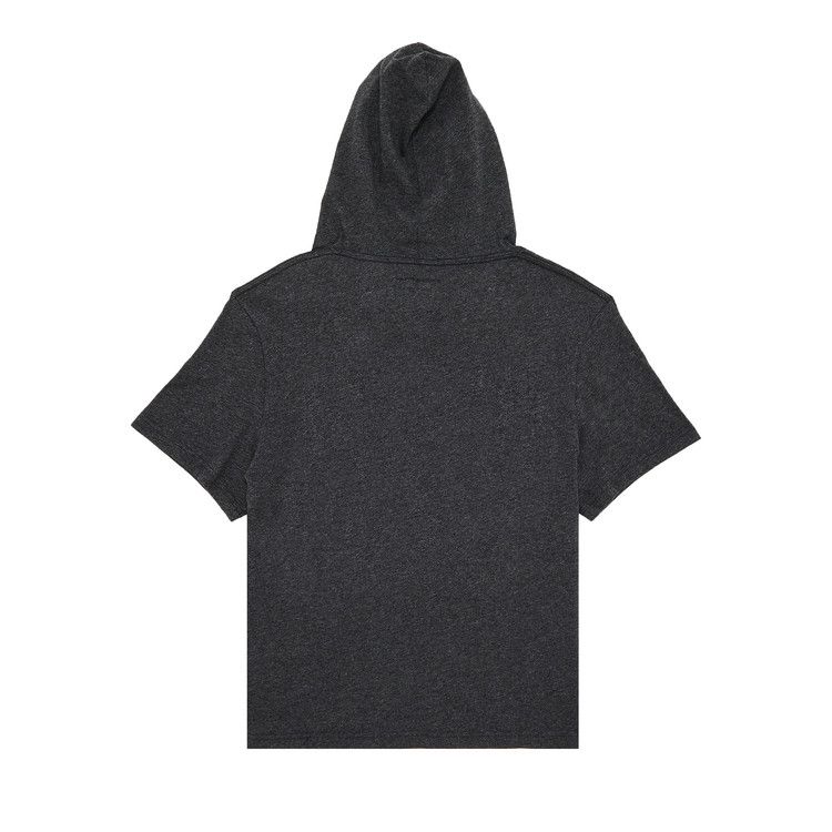 Courrèges Hooded T-Shirt 'Dark Heather Grey'