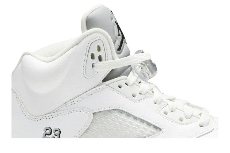Air Jordan 5 Retro BG 'White Metallic' 2015