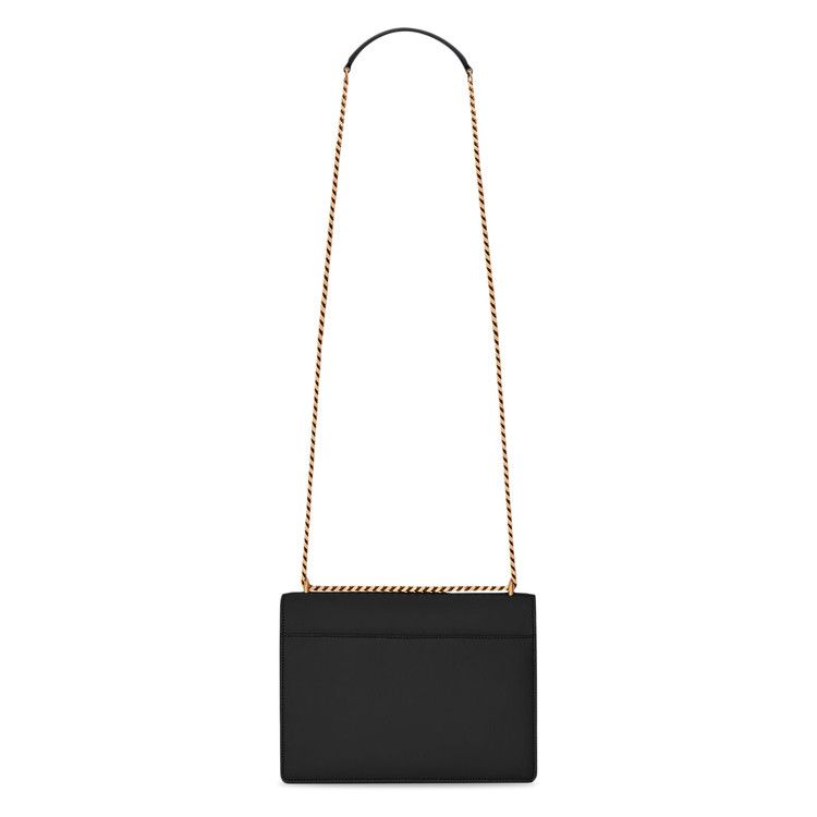 Saint Laurent Sunset Medium Chain Bag 'Black'