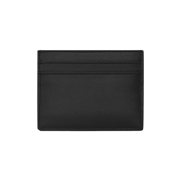Saint Laurent Logo Monogram Card Holder 'Black'