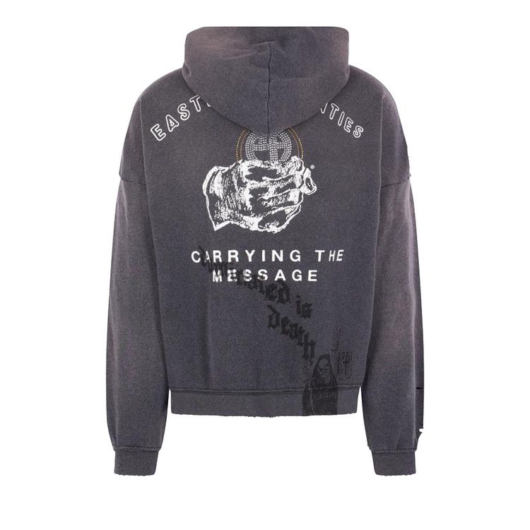 Paly Hollywood Carrying The Message Zip Hooded Sweatshirt 'Black'