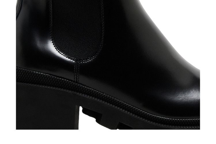 Gucci Wmns Leather Ankle Boot 'Belt - Black'