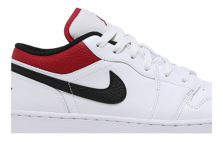 Air Jordan 1 Low GS 'White Gym Red'