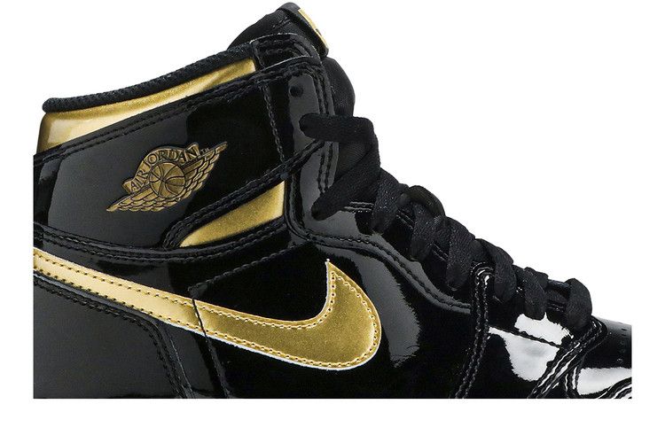 Air Jordan 1 Retro High OG GS 'Black Metallic Gold'