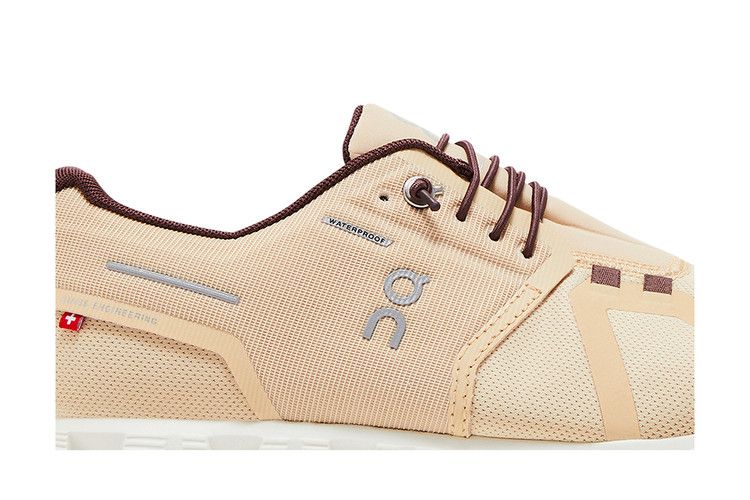 ON Wmns Cloud 5 Waterproof 'Savannah Ivory'