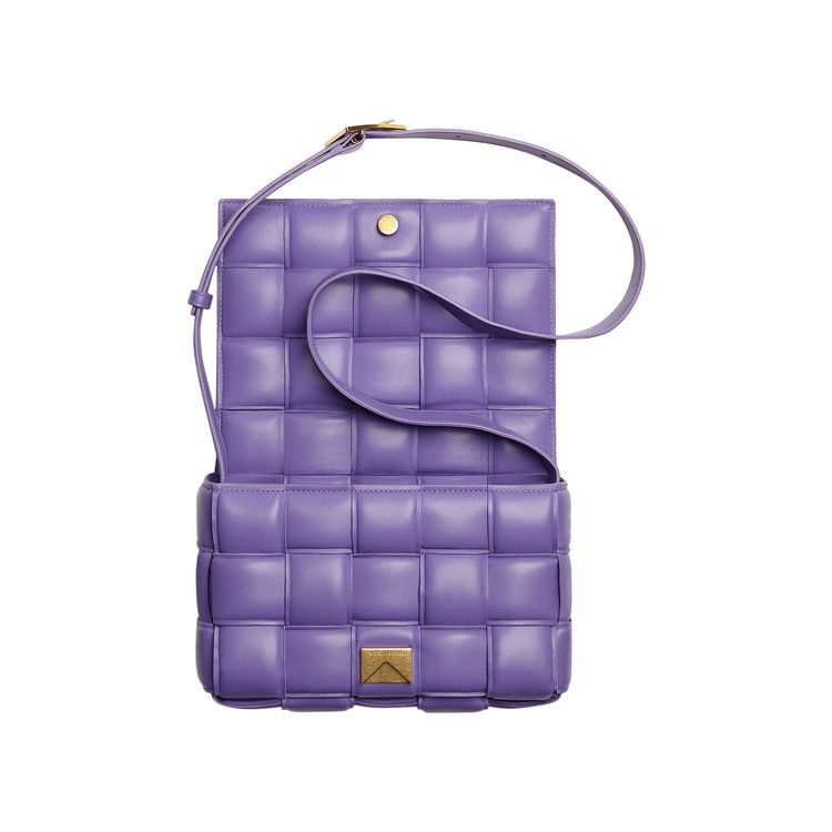Bottega Veneta Padded Cassette Bag 'Purple/Gold'