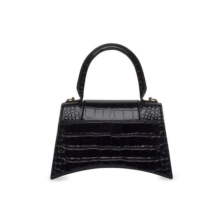 Balenciaga Hourglass Small Top Handle Bag 'Black'