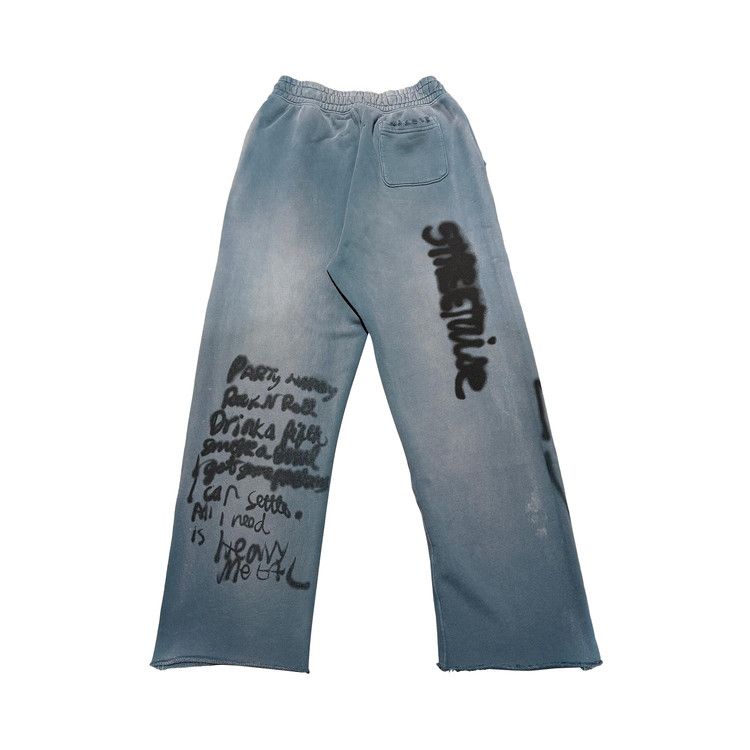 Paly Hollywood Streetwise Airbrush Sweatpant 'Turquoise'