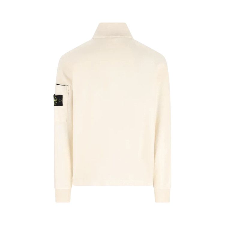 Stone Island Zip Up Cardigan 'Ivory'