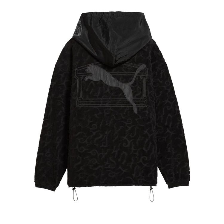 Puma x Aries Towel Hoodie 'Black'