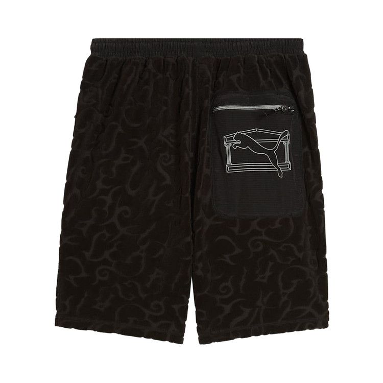 Puma x Aries Toweling Shorts 'Black'