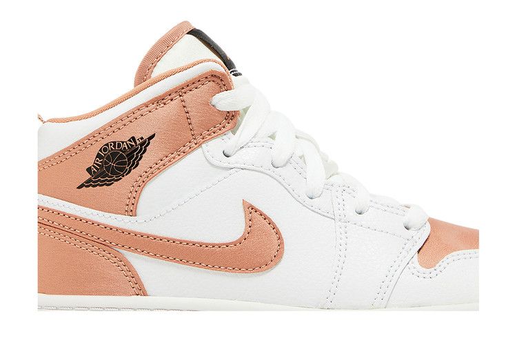 Air Jordan 1 Mid PS 'White Rose Gold'