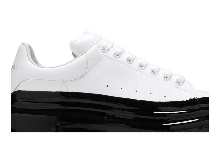 Alexander McQueen Oversized Sneaker 'Paint Dipped - White Black'