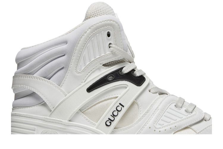 Gucci Basket High Sneaker 'White Blue'