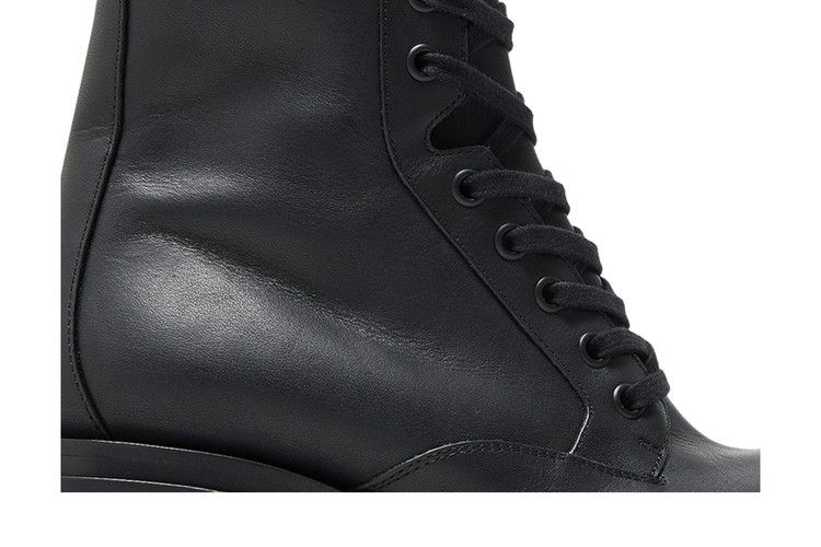 Bottega Veneta Wmns Lug Lace-Up Boot 'Black'