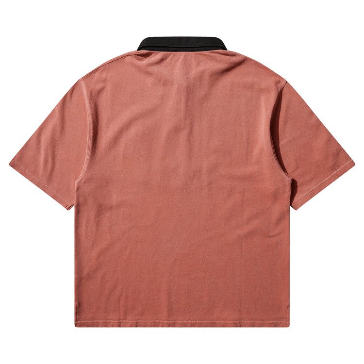 Martine Rose Oversized Short-Sleeve Polo 'Pink Washed'