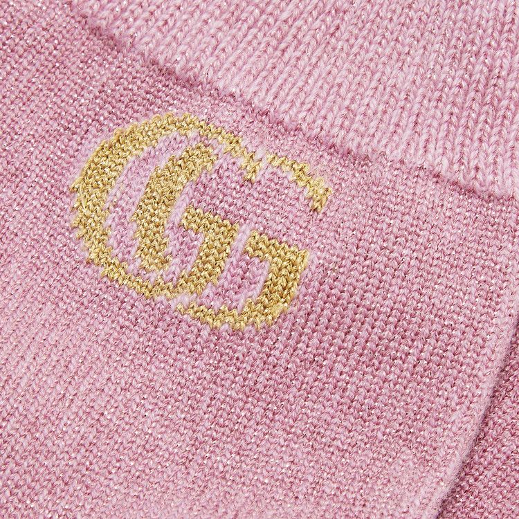 Gucci Metallic Socks 'Roseate/Yellow'